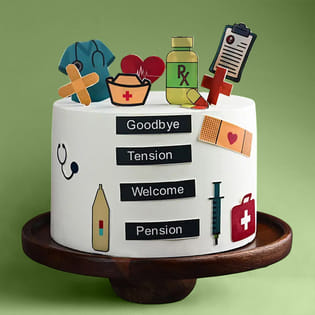 Doctors Retirement Farewell Cake