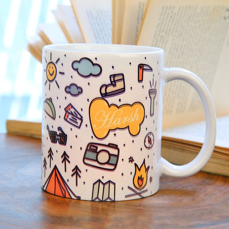 Doodle Custom Mug