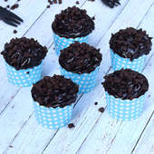 Double Chocolate Cup Cakes