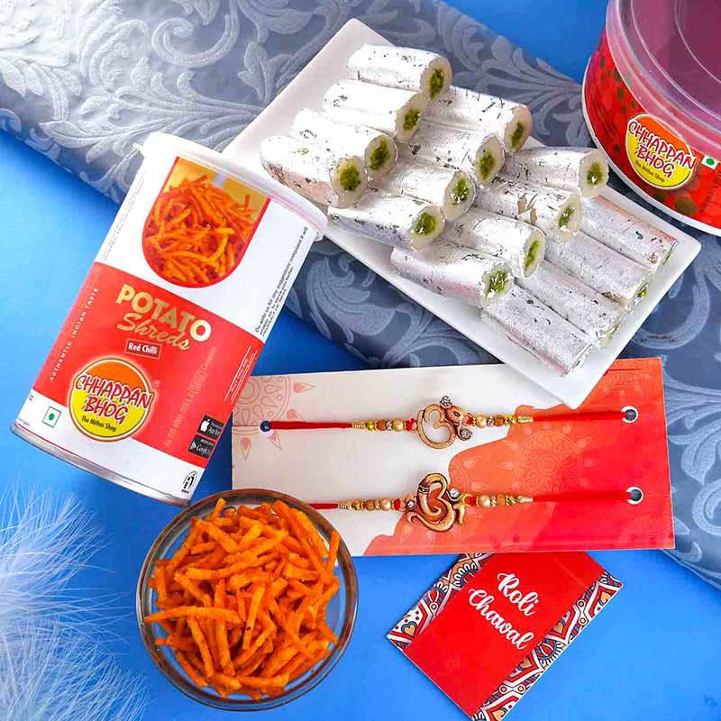 Double Delight Rakhi Combo