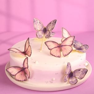 Dreamy Butterfly Celebration Cake