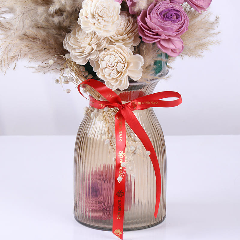 Dried Lavender Hour Floral Vase