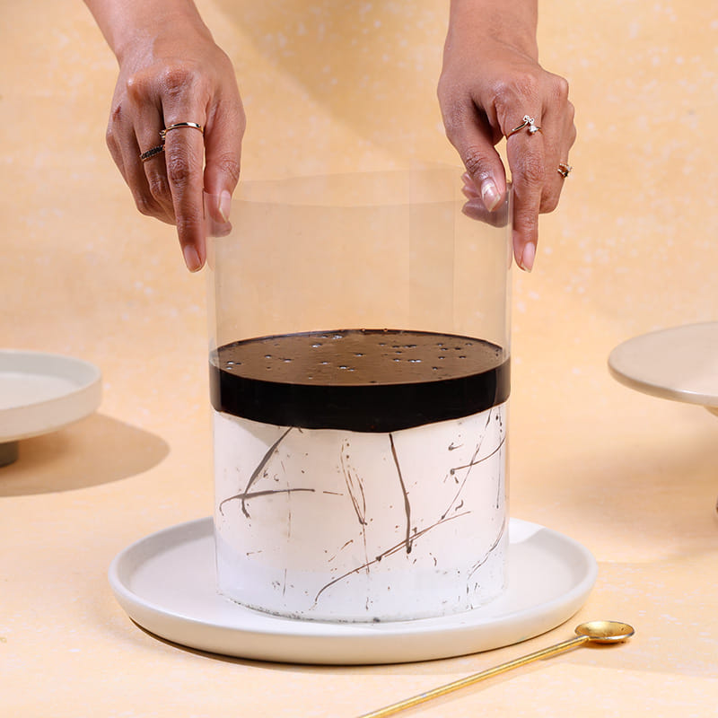 Choco Vanilla Pull Me Up cake