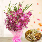 Duo of Flower and Dry Fruits