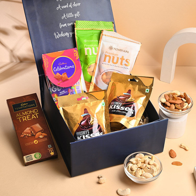 Dry Fruits N Chocolates Hamper Corp