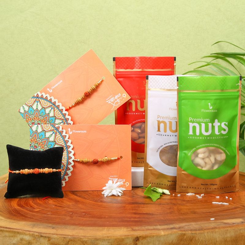Dry Fruits N Rakhi Pack