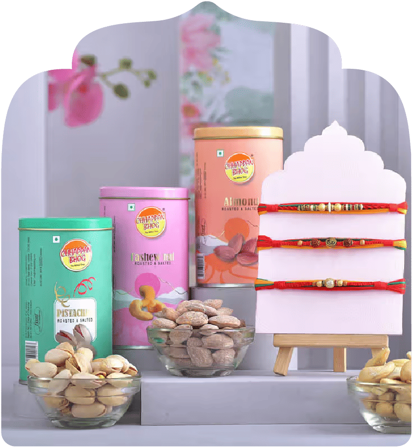 Rakhi And Dry-Fruits