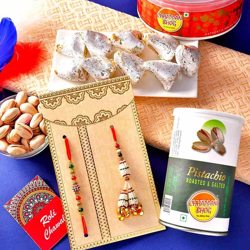 Dual Rakhi Hamper