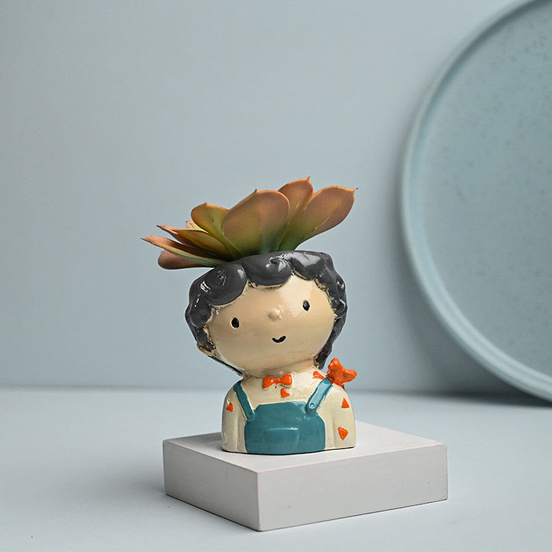 Send Duo of Artificial Succulent Plant Online 