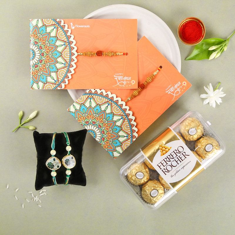 Duolicious Rocher Rakhi Combo