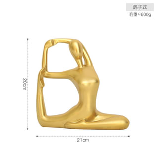 Dynamic Sukhasana Sculpture