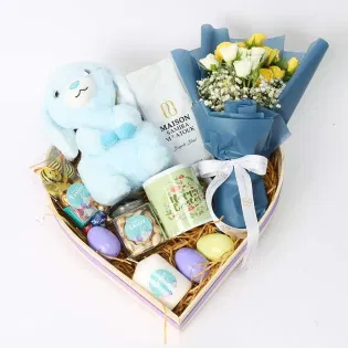 Bunny N Blossoms Sweet Easter Hamper