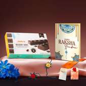 Eco Rakhi N Chocolate Coffee Bars Hamper