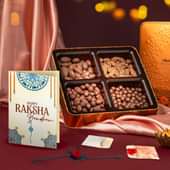 Eco Rakhi N Crunchy Cosmos Chocolate Box