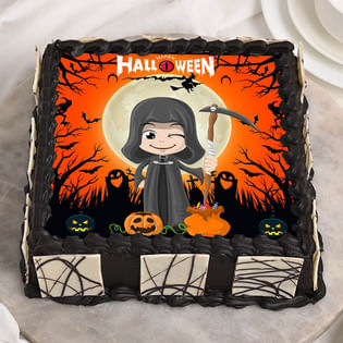 Eerie Halloween Cake