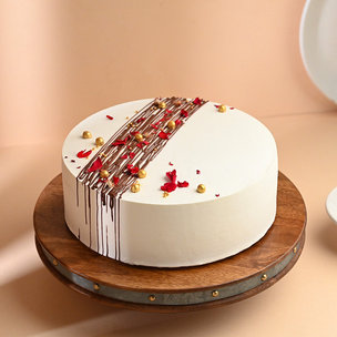 eggless anniversary vanilla cake online