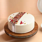 Order Vanilla Cake in white Color