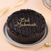 Eid Mubarak Chocolate Cake