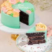 Eid Mubarak Chocolate Cake