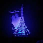 Eiffel Couple LED Showpiece