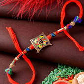 Ek Onkar Colourful Beads Rakhi