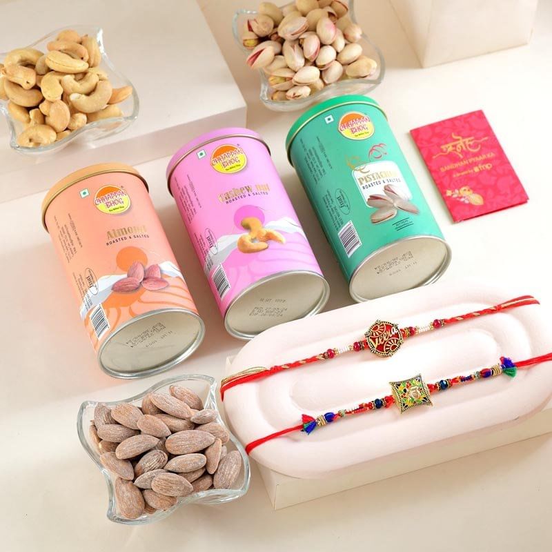 Ek Onkar N Veera Rakhi With Dry Fruits
