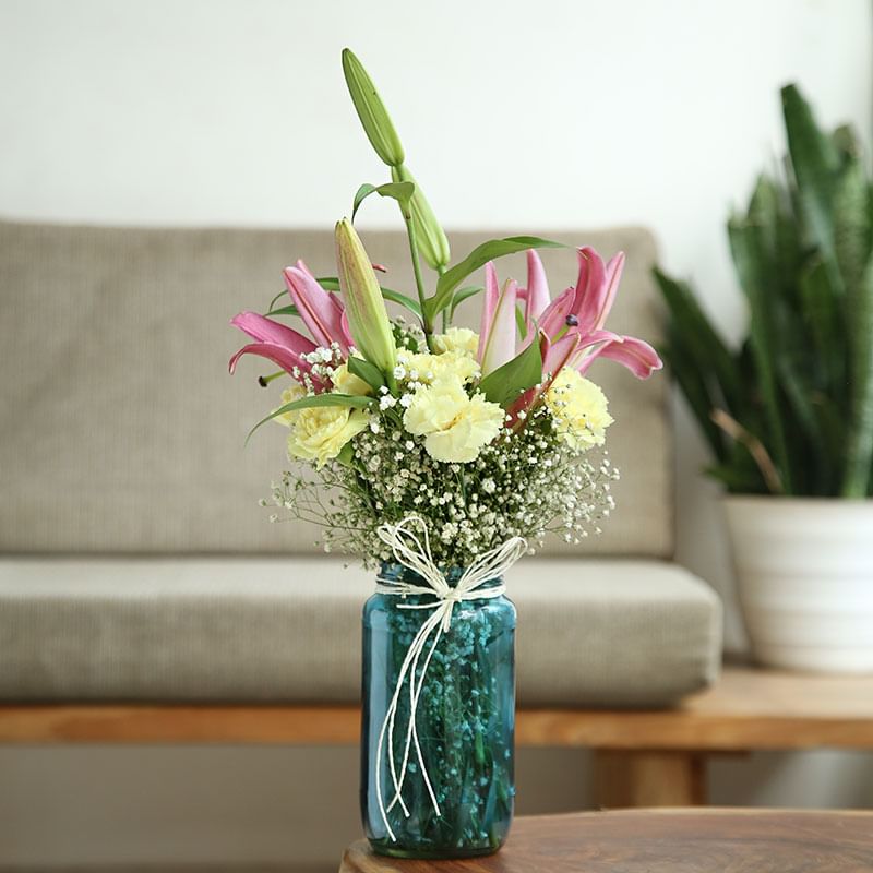 Elegance In A Glass Vase