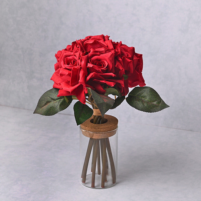 Elegant Artificial Rose Bunch Online 