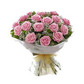 Elegant Blush Rose Bouquet