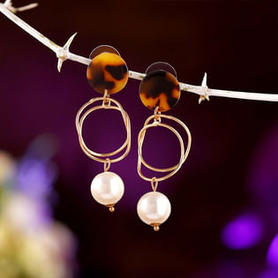 Elegant Printed Danglers