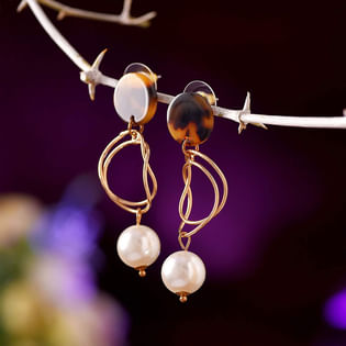 Elegant Printed Danglers