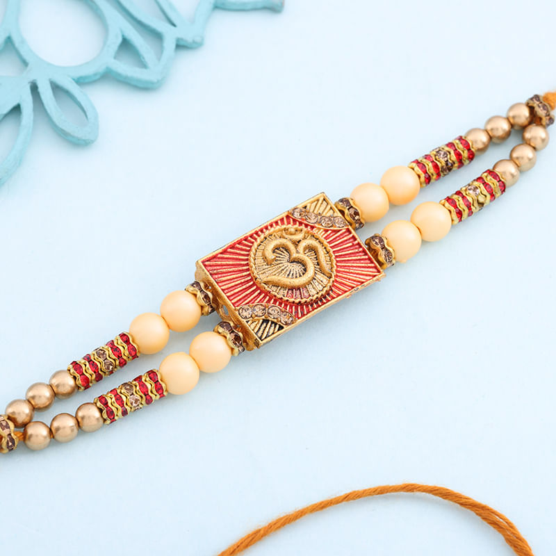 Elegant Om Rakhi