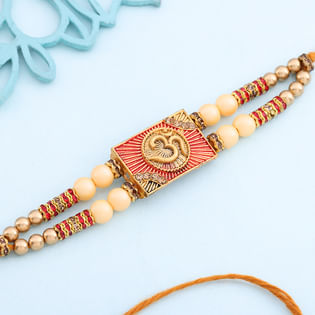 Elegant Om Rakhi