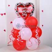 Elegant Valentines Day Balloons