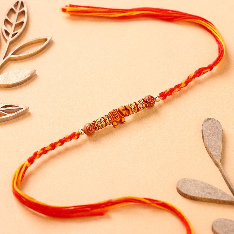 Elephant Charm Mauli Rakhi