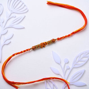 Mauli Rakhi With Chhappan Bhog Mewa Bite