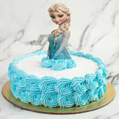 Elsa Frozen Wonderland Cake