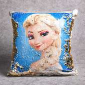 Elsa in Wonderland Cushion