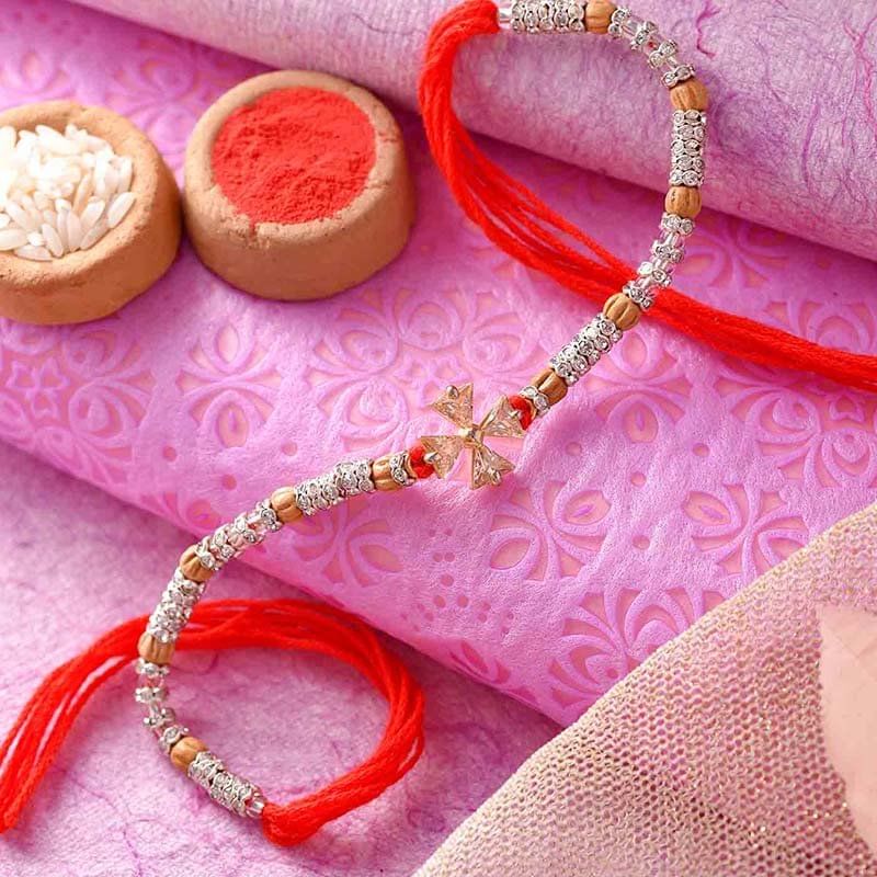 Embellished Premium Stone Rakhi