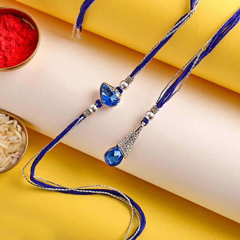 Send Lumba Rakhi Online For Bhaiya bhabhi in India