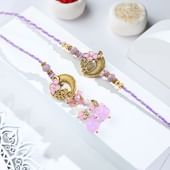 Enchanting Moon Bhaiya Bhabhi Rakhis