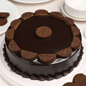 Enchanting Dark Chocolate Oreo Cake, Online Cake Delivery