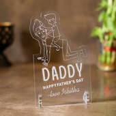 Engraved Daddy Tabletop