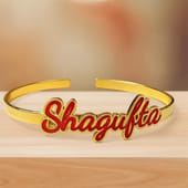 Engraved Name Bracelet For Her