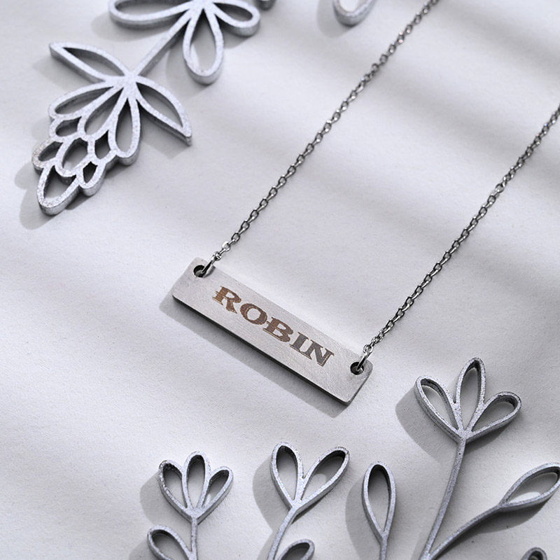 Engraved Personalised Pendant