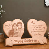 Customized Engraved Plate - Anniversary Gift