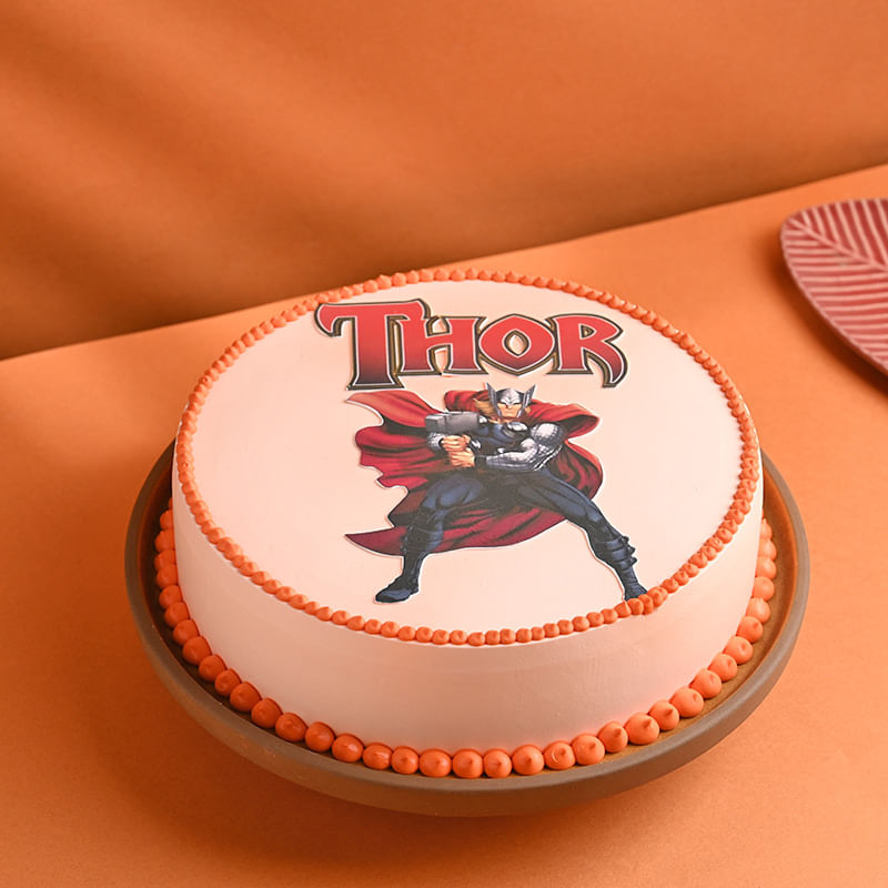 Epic Thor Theme Cake