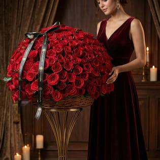 Essence Of Love In Red Roses