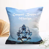 Eternal Ganpati Cushion