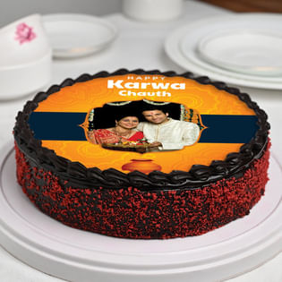 Eternal Love Karwa Cake